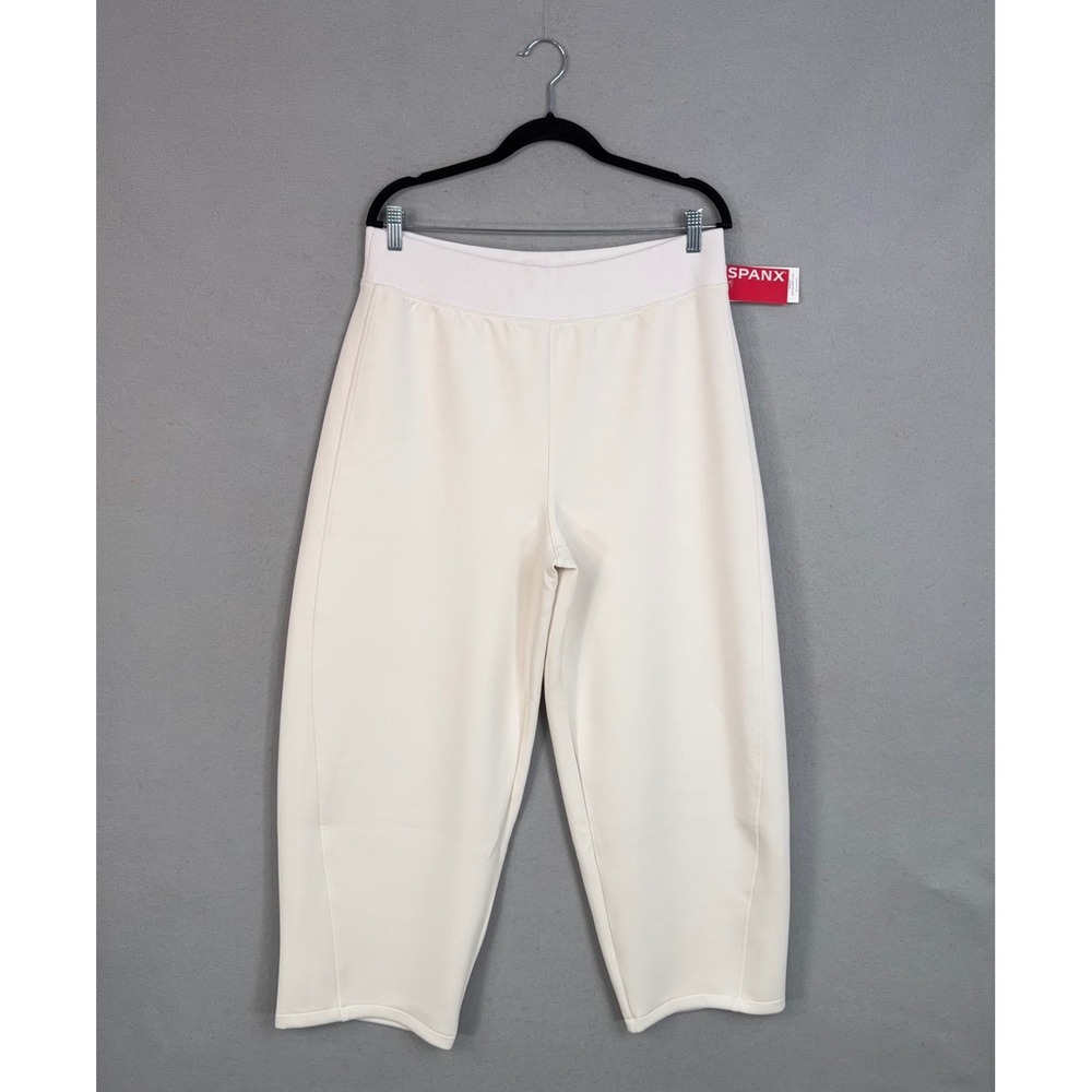 Spanx Pants Women Larges Barrel Leg AirEssentials Luxe Ankle Athleisure